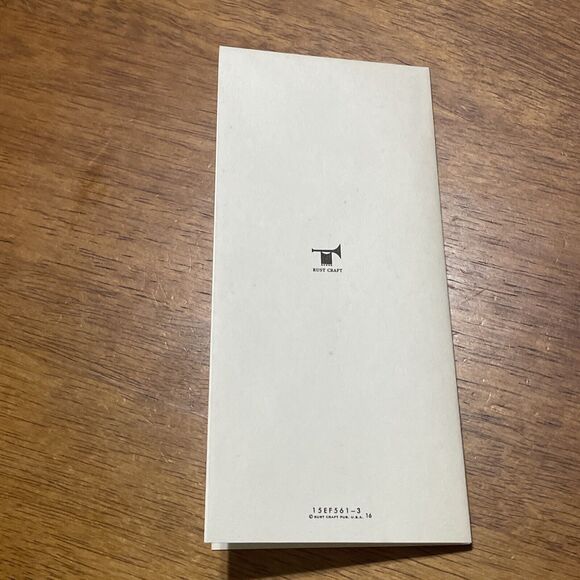 Vtg Rust Craft Easter Greeting Card Daughter Glitter - Picture 9 of 12